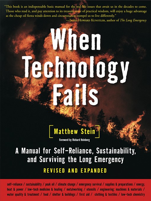 Title details for When Technology Fails by Matthew Stein - Available